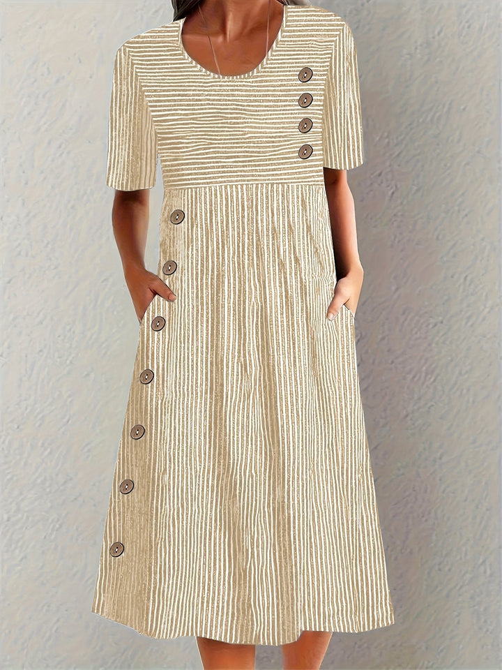 Sofia™ | Summer Striped Dress