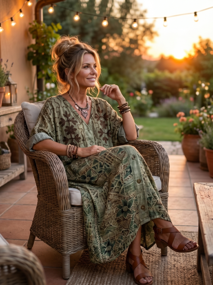 Verena | The Relaxed Midi Dress