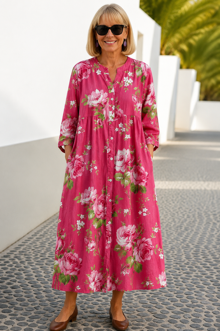 Maddie | Floral Artistry Dress