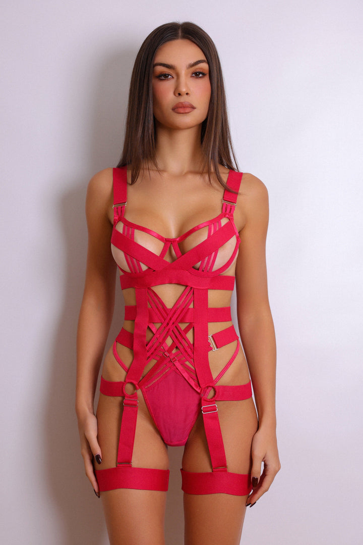 Anahi Bodysuit - Pink