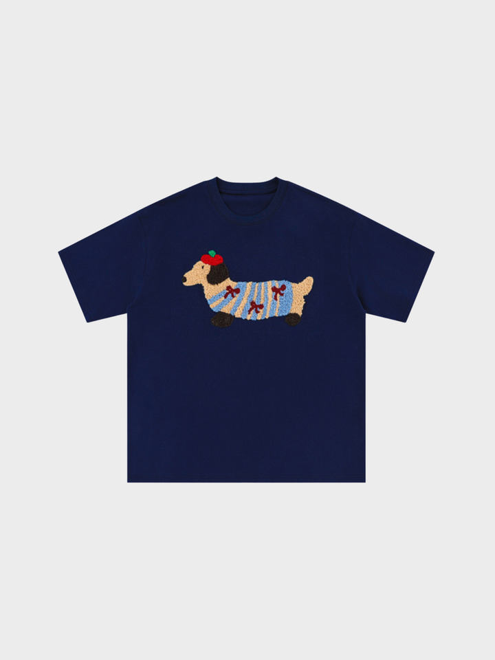 The Poppy™ Pup Stitch Tee