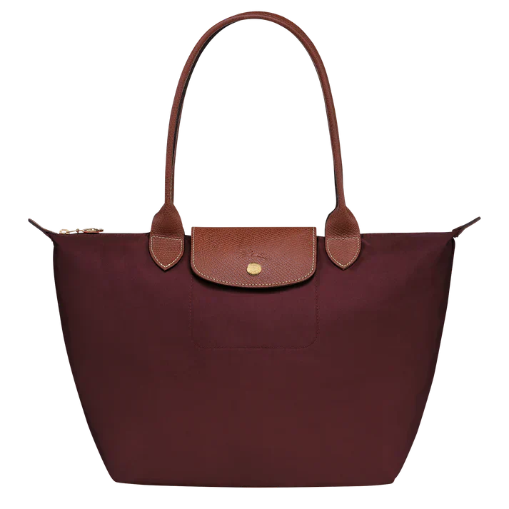 Foldable Shopper – Burgundy