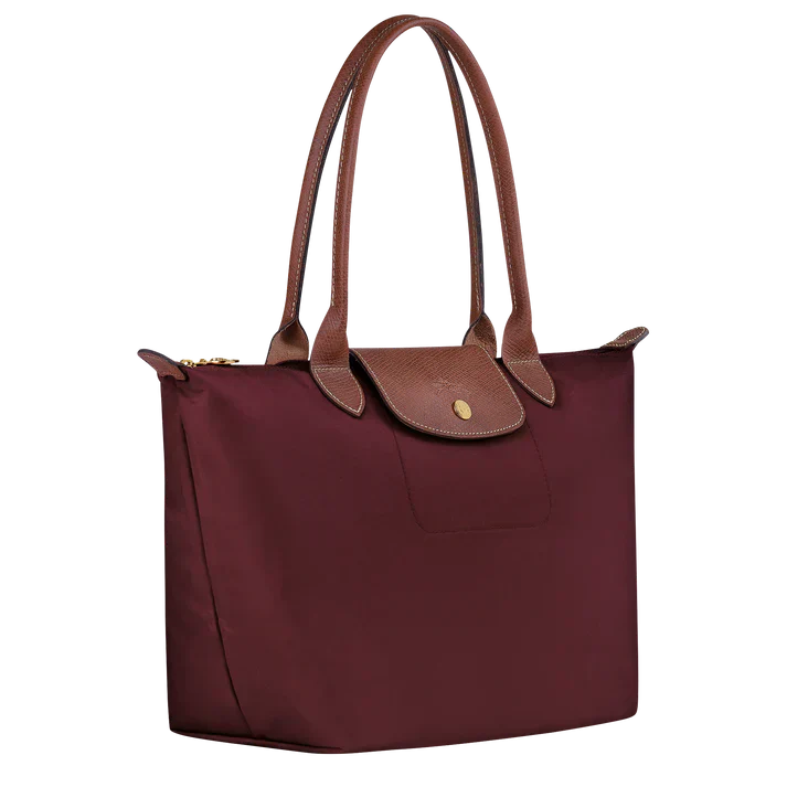 Foldable Shopper – Burgundy