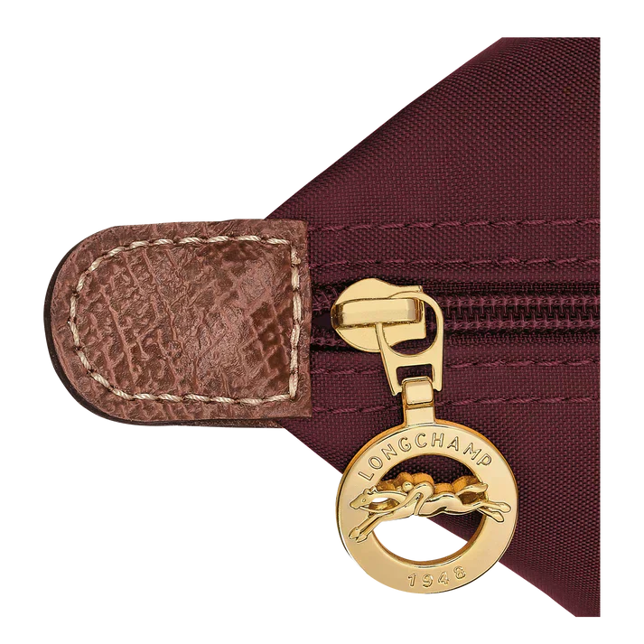 Foldable Shopper – Burgundy