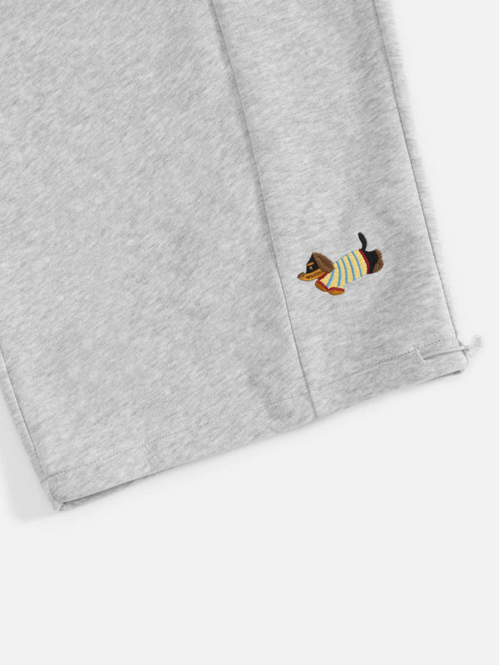 The Poppy™ Embroidered Pup Barrel Sweatpants