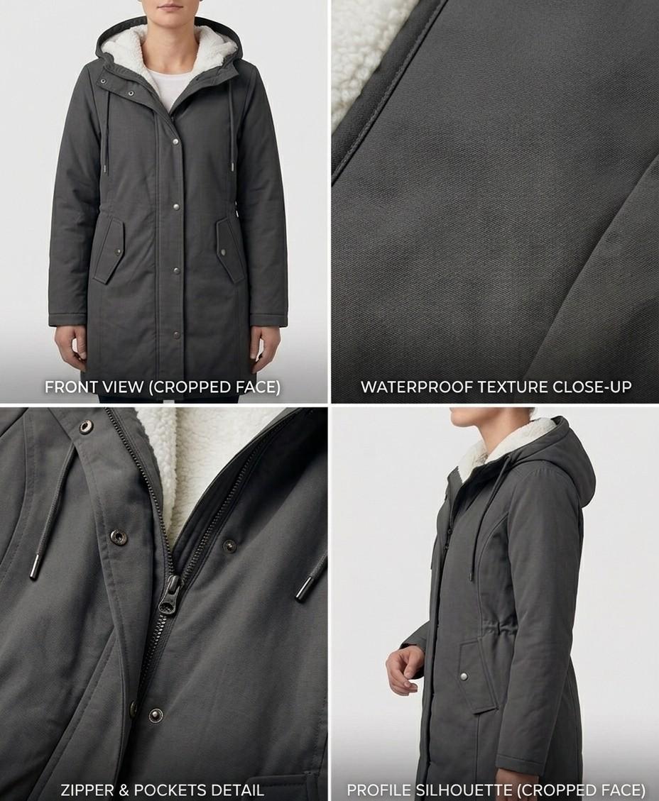 Margaret | Waterproof Long Parka