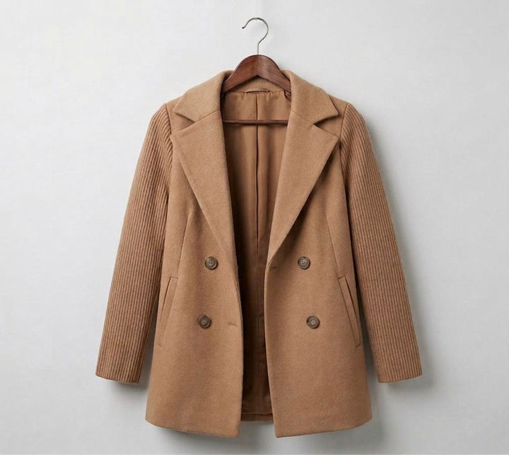 Sasha || Ribbed Blazer Coat