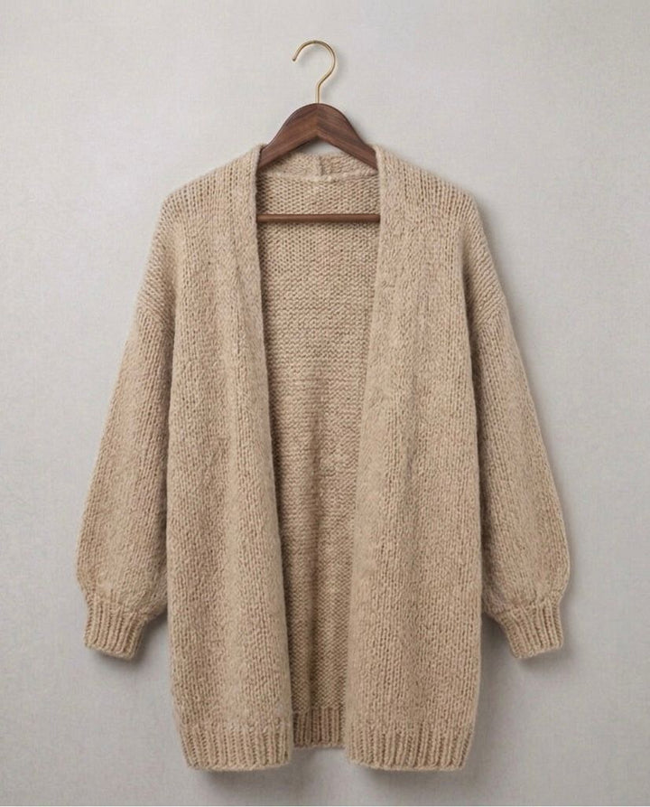 The Oversized Cardie | Relaxed Knit Cardigan