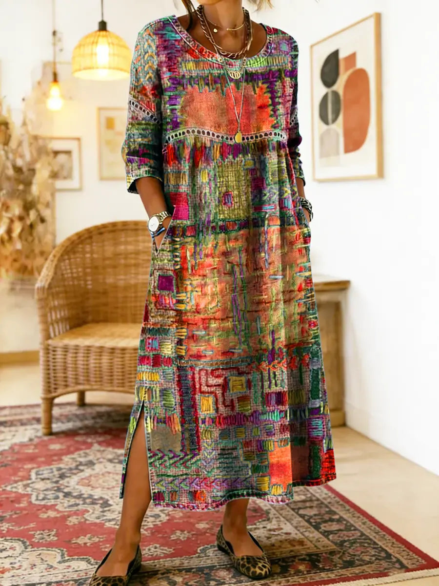 Eliana | Floral Midi Dress