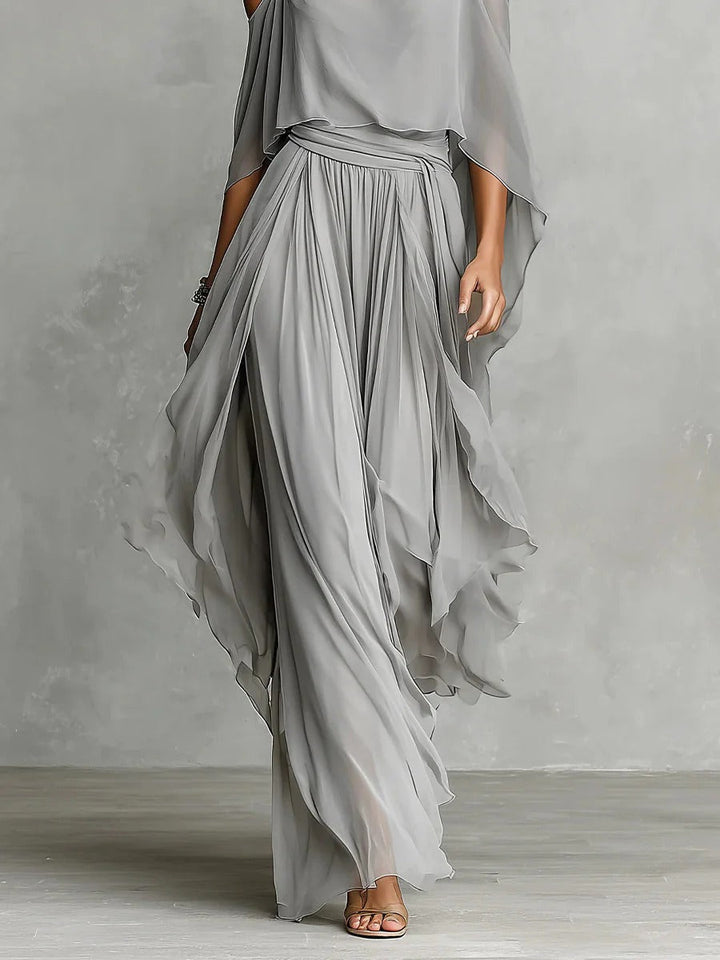 Ivana - Off-Shoulder Flowy Set