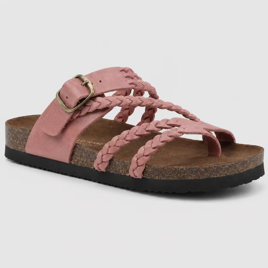 Elena | Woven Leather Sandals